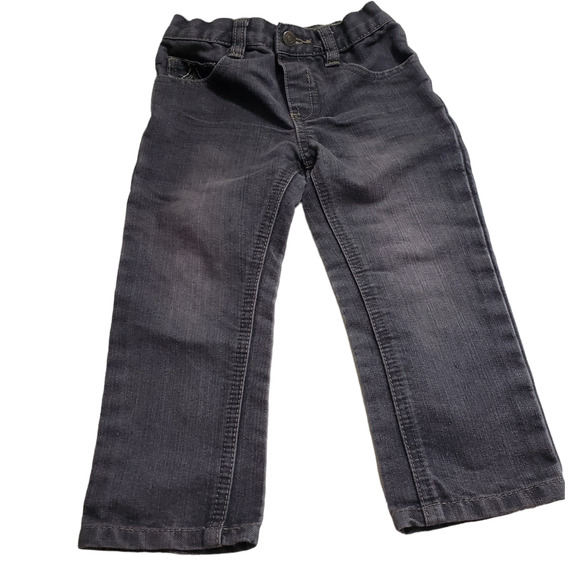 American Hawk Baby Boys Jeans Size 3T Toddler Grey Pockets - Picture 2 of 6